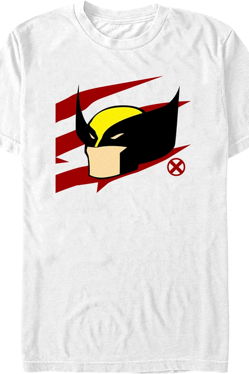Wolverine Simple Stripes Marvel Comics T-Shirtmain product image