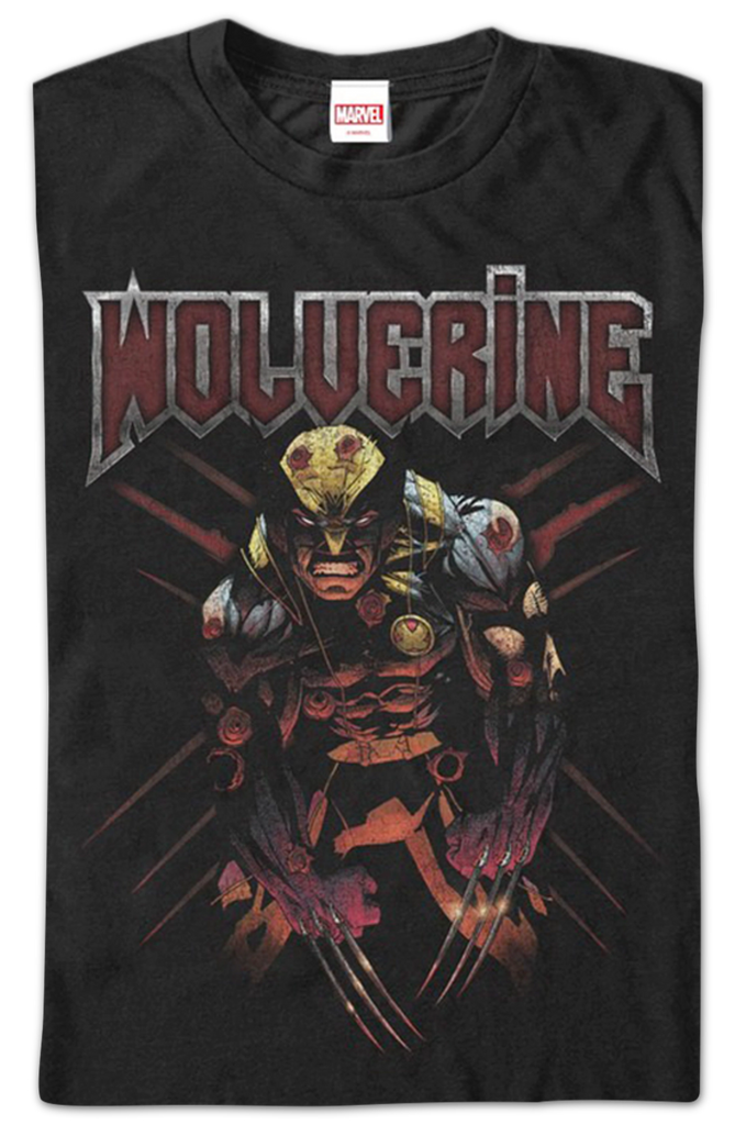 Wolverine T Shirt Wolverine Mens X Men T Shirt