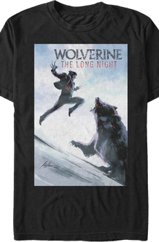 Wolverine The Long Night Marvel Comics T-Shirt