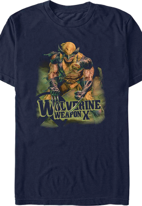 Wolverine Weapon X Marvel Comics T-Shirt