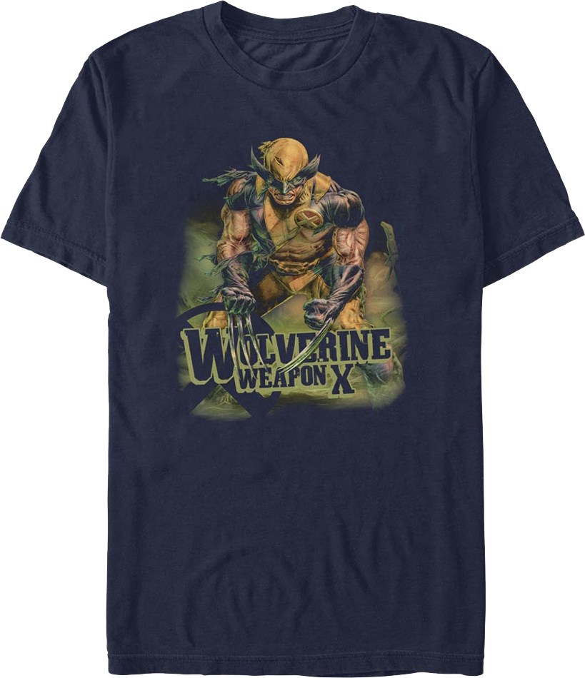 Wolverine Weapon X Marvel Comics T-Shirt