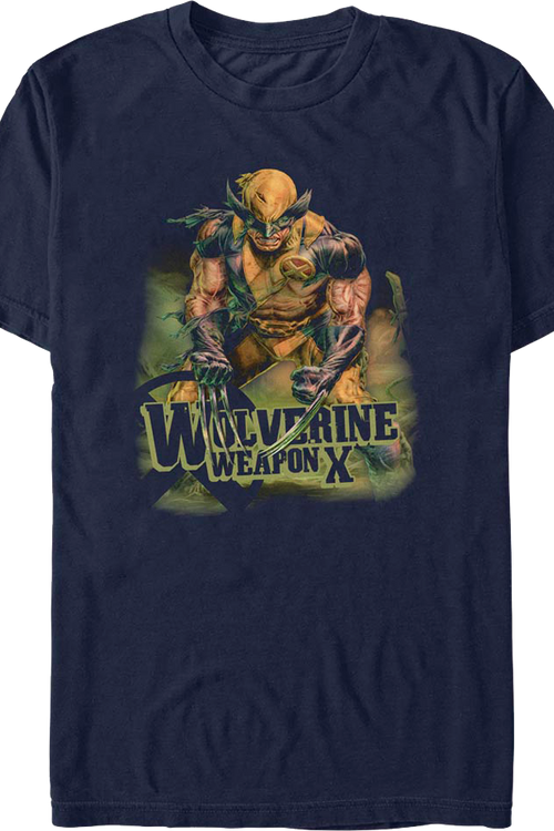 Wolverine Weapon X Marvel Comics T-Shirtmain product image