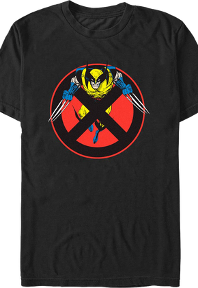 Wolverine X-Men Logo Marvel Comics T-Shirt