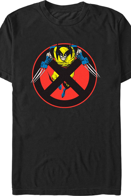 Wolverine X-Men Logo Marvel Comics T-Shirtmain product image