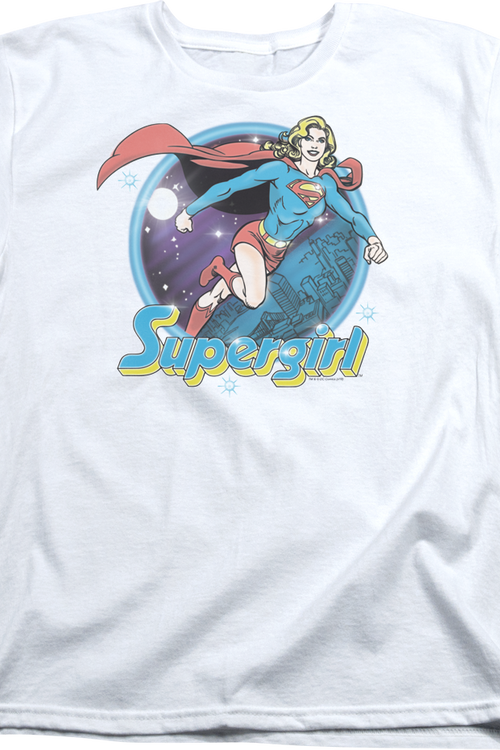 Womens Airbrush Supergirl Shirtmain product image