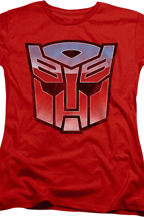 Womens Autobot Vintage Logo Transformers Shirtmain product image