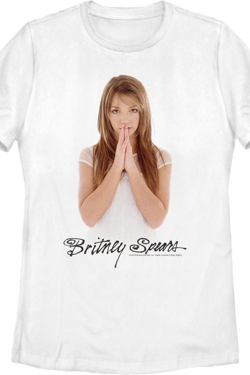 Womens Baby One More Time Photo Britney Spears Shirtmain product image