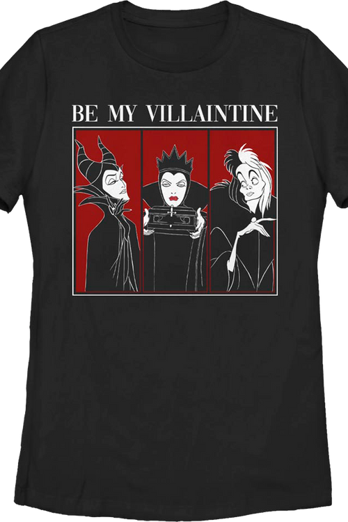 Womens Be My Villaintine Disney Shirtmain product image