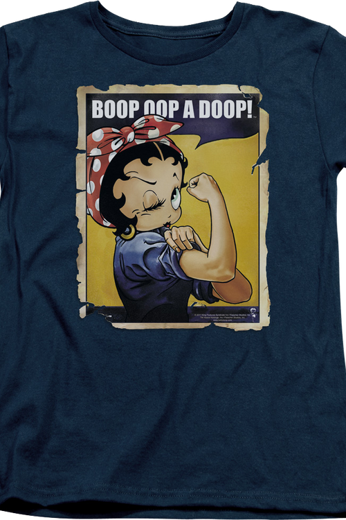 Womens Boop Oop A Doop Betty Boop Shirtmain product image