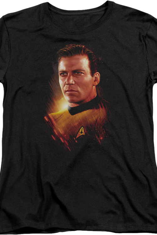 Womens Captain James T. Kirk Star Trek Shirtmain product image