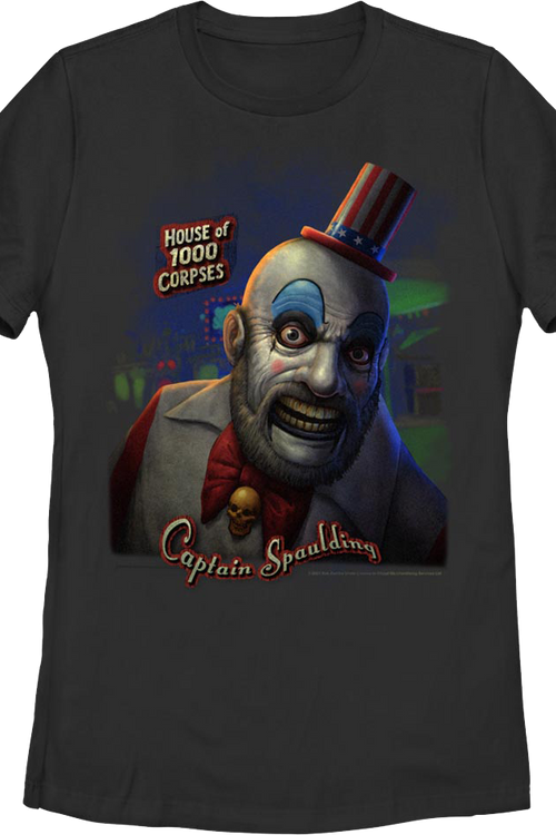 Womens Captain Spaulding House Of 1000 Corpses Shirtmain product image
