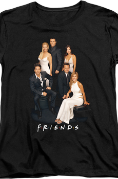 Womens Cast Portrait Friends Shirt