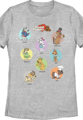 Womens Characters Pound Puppies Shirt