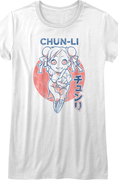 Womens Chibi Chun-Li Street Fighter Shirt