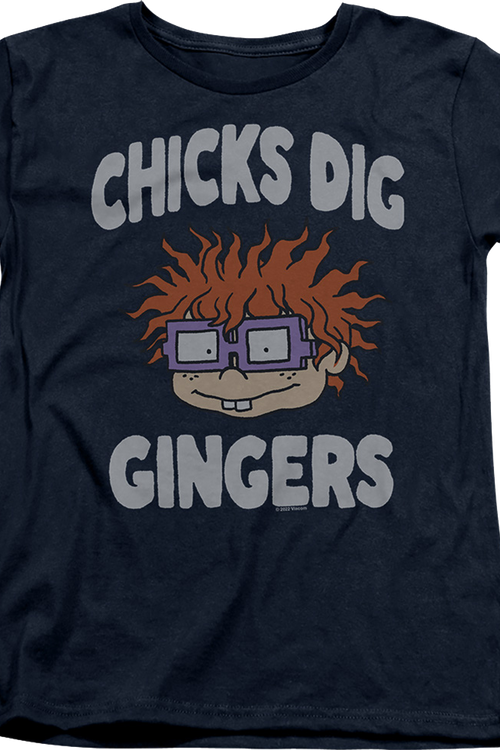 Womens Chicks Dig Gingers Rugrats Shirtmain product image