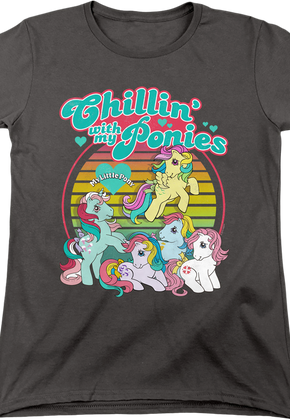 Womens Chillin' With My Ponies My Little Pony Shirt