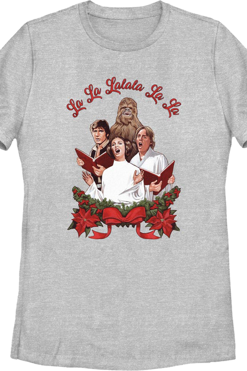 Womens Christmas Carolers Star Wars Shirtmain product image