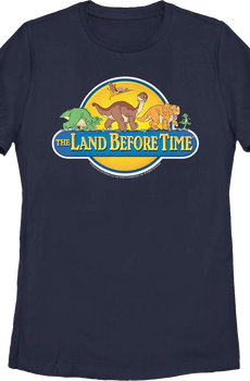 Womens Classic Logo Land Before Time Shirt