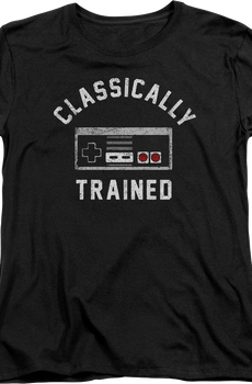 Womens Classically Trained NES Controller Shirt