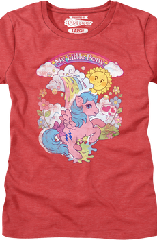 Womens Colorful Waterfall My Little Pony Shirt