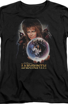 Womens Crystal Ball Labyrinth Shirt