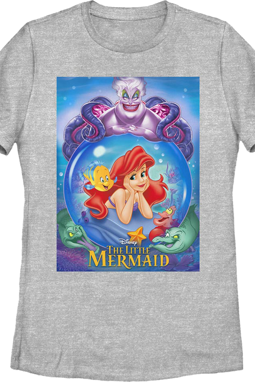 Womens Crystal Ball Poster Little Mermaid Shirtmain product image