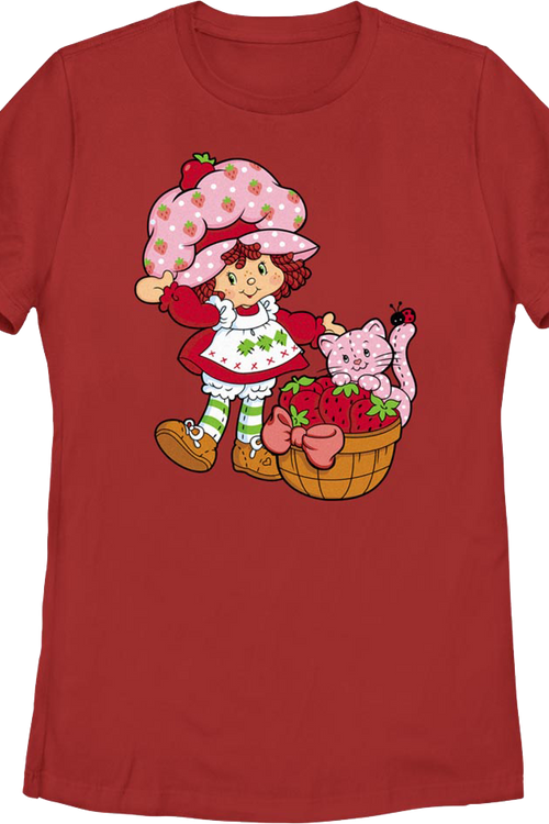 Womens Custard & Strawberry Shortcake Shirtmain product image