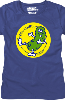 Womens Dill-Ightful Scratch N Sniff Shirt