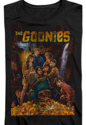 Womens Distressed Poster Goonies Shirt
