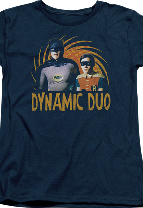 Womens Dynamic Duo Batman and Robin Shirt
