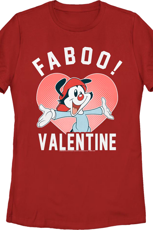 Womens Faboo Valentine Animaniacs Shirtmain product image