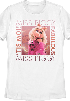 Womens Fabulous Miss Piggy Muppets Shirt
