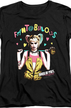 Womens Fantabulous Harley Quinn Birds Of Prey Shirt