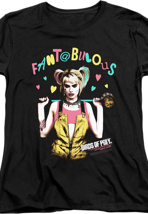 Womens Fantabulous Harley Quinn Birds Of Prey Shirt
