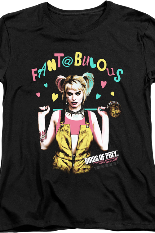 Womens Fantabulous Harley Quinn Birds Of Prey Shirtmain product image