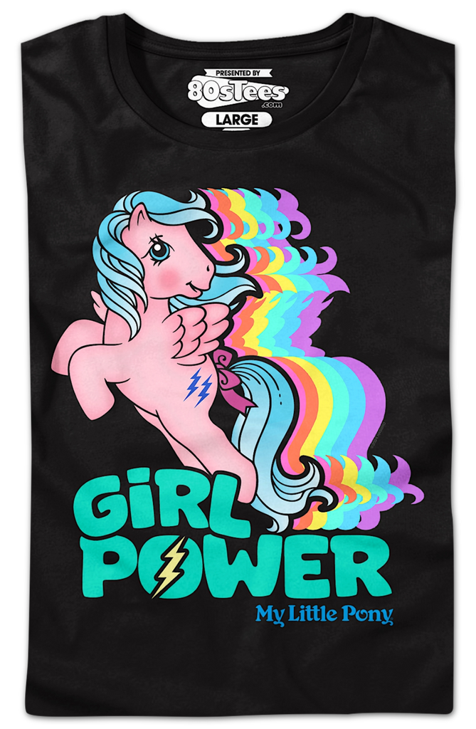 My Little Pony T-Shirt Super Powers Femme - Licorne Magique Manches Courtes