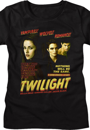 Womens Forbidden Love Twilight Shirt