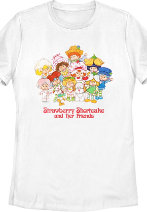 Womens Friends Strawberry Shortcake Shirt