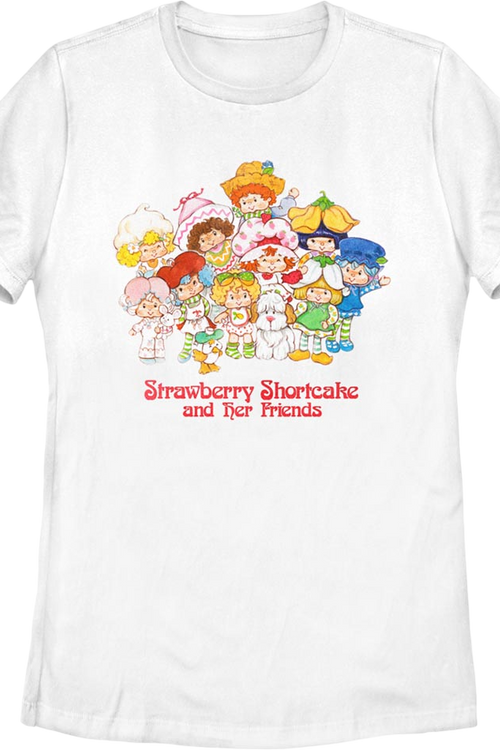 Womens Friends Strawberry Shortcake Shirtmain product image