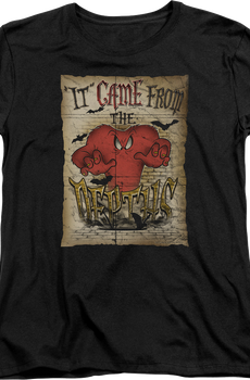 Womens Gossamer From The Depths Looney Tunes Shirt
