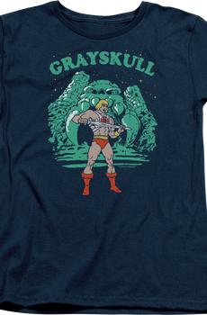 Womens Grayskull Masters of the Universe Shirt