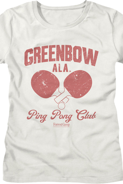 Womens Greenbow Ping Pong Club Forrest Gump Shirtmain product image