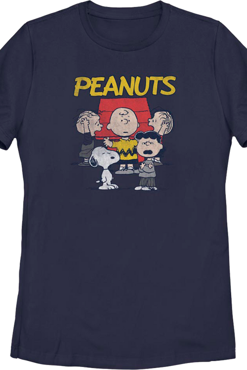 Womens Group Picture Peanuts Shirtmain product image