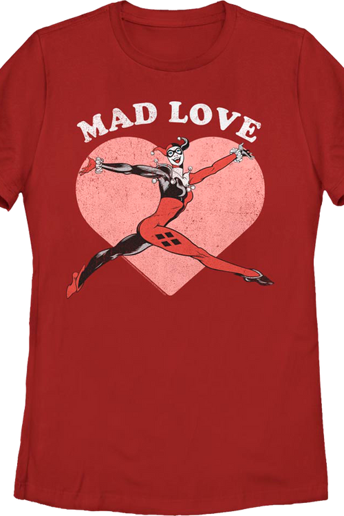 Womens Harley Quinn Mad Love DC Comics Shirtmain product image
