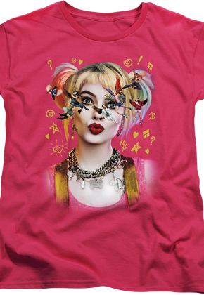 Womens Harley Quinn Movie Poster Birds Of Prey Shirt