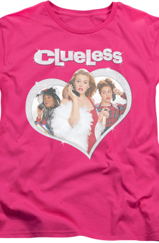Womens Heart Clueless Shirt
