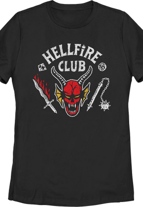 Womens Hellfire Club Stranger Things Shirt