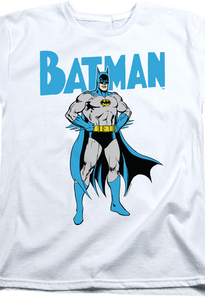 Womens Heroic Pose Batman Shirt