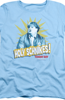 Womens Holy Schnikes Tommy Boy Shirt
