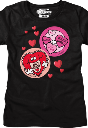 Womens Hot Shot Valentine Scratch N Sniff Shirt